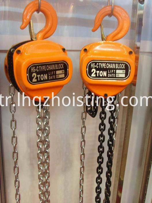 HSZ-CB zincir blok kaldırma HSZ-CB chain block hoist